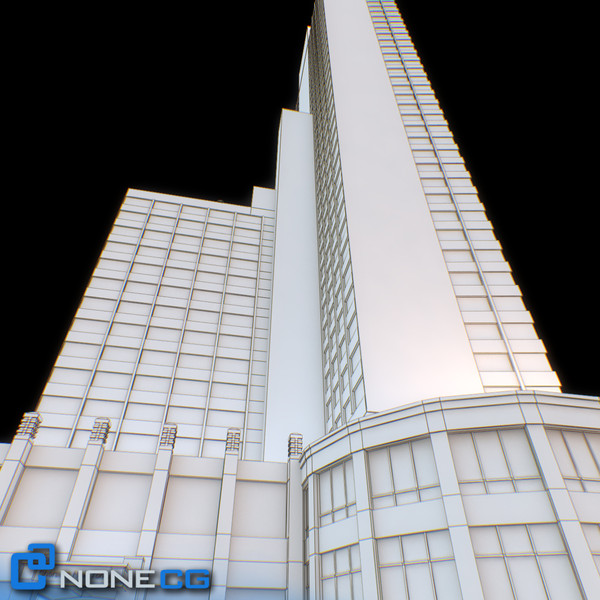 3d sheraton 7th avenue building - NYC Building Sheraton 7th Avenue... by NONECG